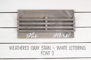 Personalized Double Mail Holder