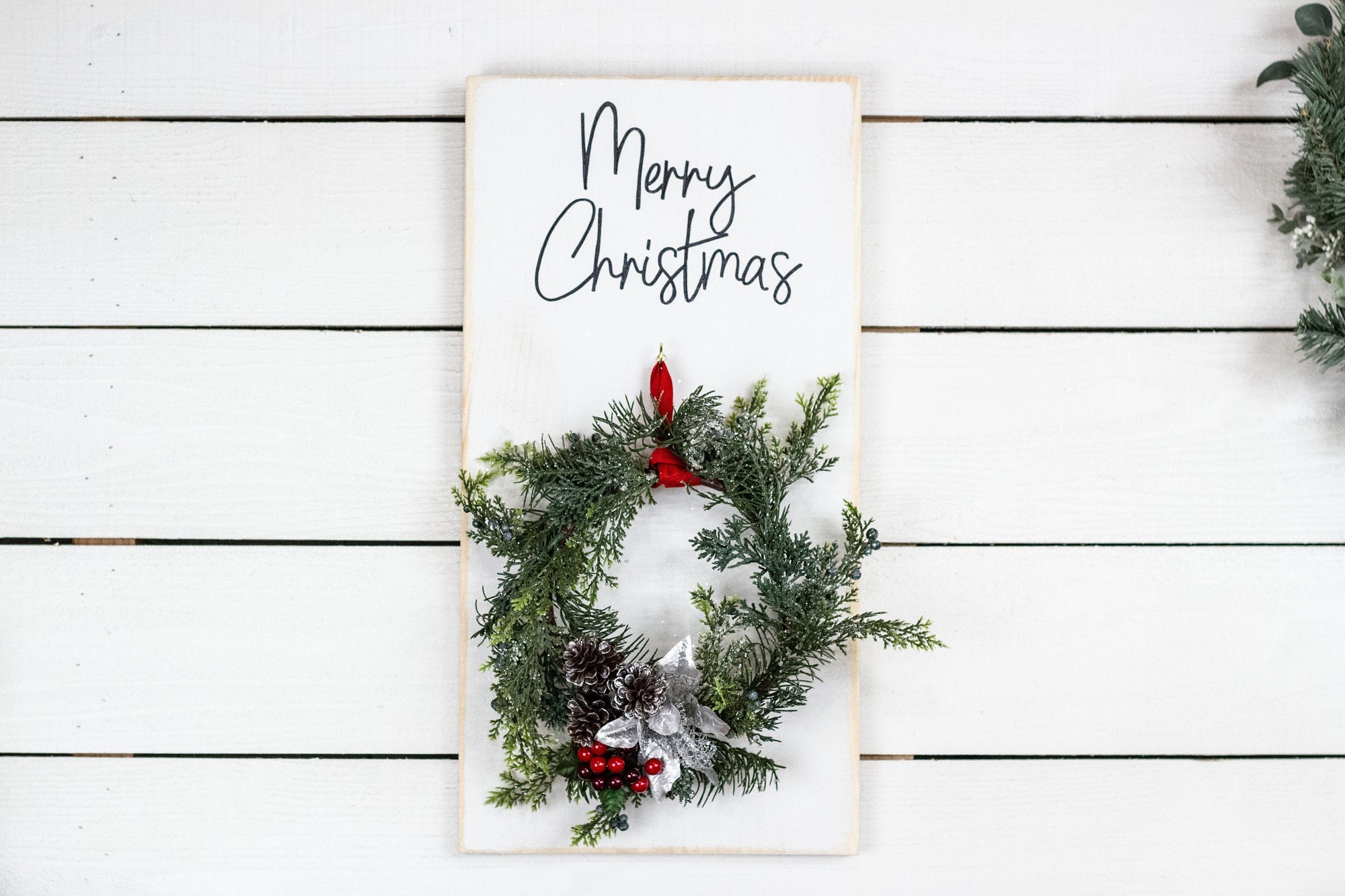 Personalized Wreath Wall Hanging