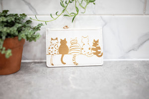 White Change Purse - Wallet