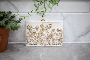 White Change Purse - Wallet