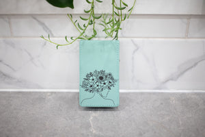 Manicure Set - Faux Leather with Laser Engraved Image