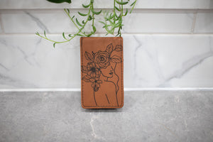 Manicure Set - Faux Leather with Laser Engraved Image