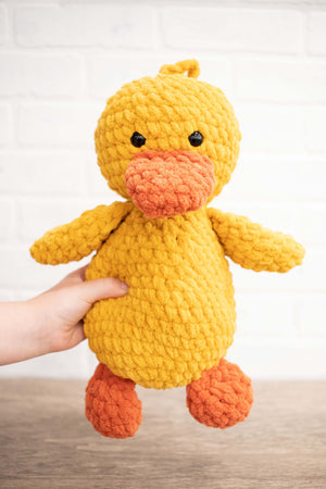 Handmade Crochet Plush Duck