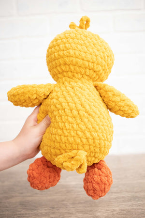 Crochet Duck comforter Amigurumi Toy Handmade Stuffed Animals toy