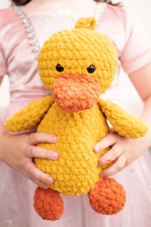Handmade Crochet Plush Duck