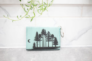 Wallet - Faux Leather Wallet with Laser Engraved Image