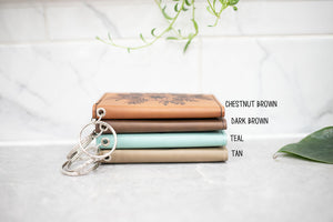 Wallet - Faux Leather Wallet with Laser Engraved Image