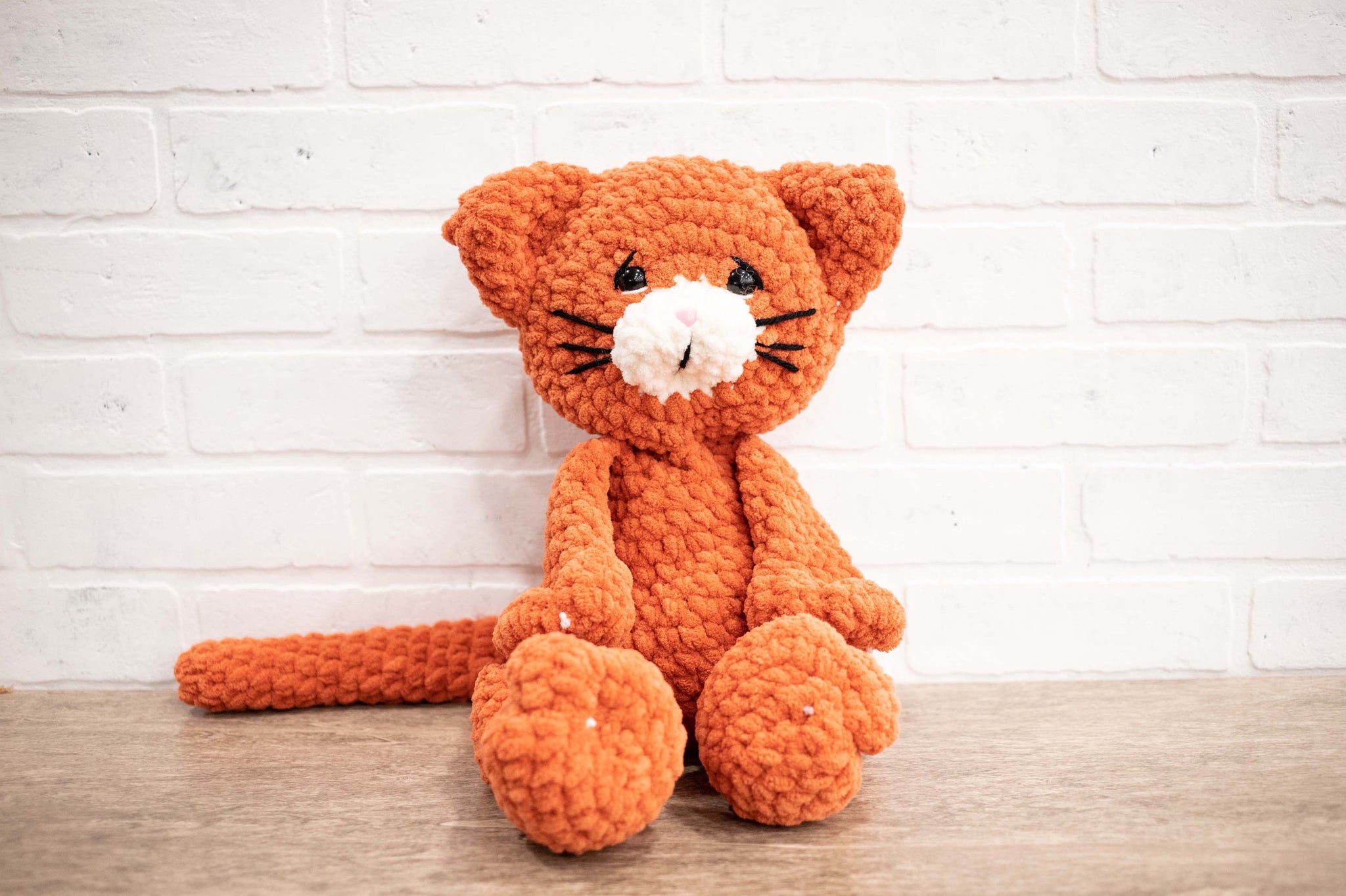 Cat, Crochet Stuffed Animal - The McGarvey Workshop
