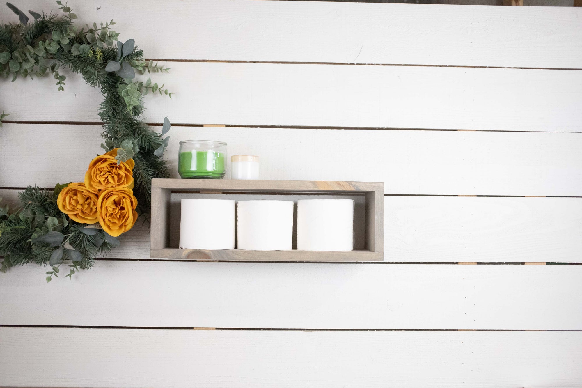 Handcrafted Minimalist Shelf, Easy Install Floating Solid Wood Shelf