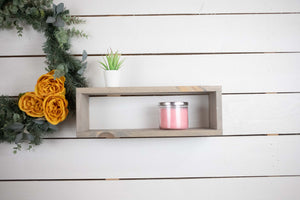 Handcrafted Minimalist Shelf, Easy Install Floating Solid Wood Shelf