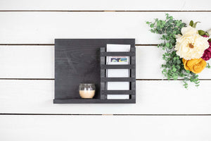 Hanging Mail Holder with Shelf