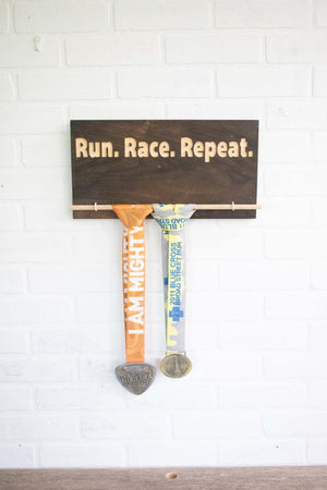 Customizable Race Medal Display