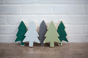 Chunky Wooden Christmas Shelf Sitter