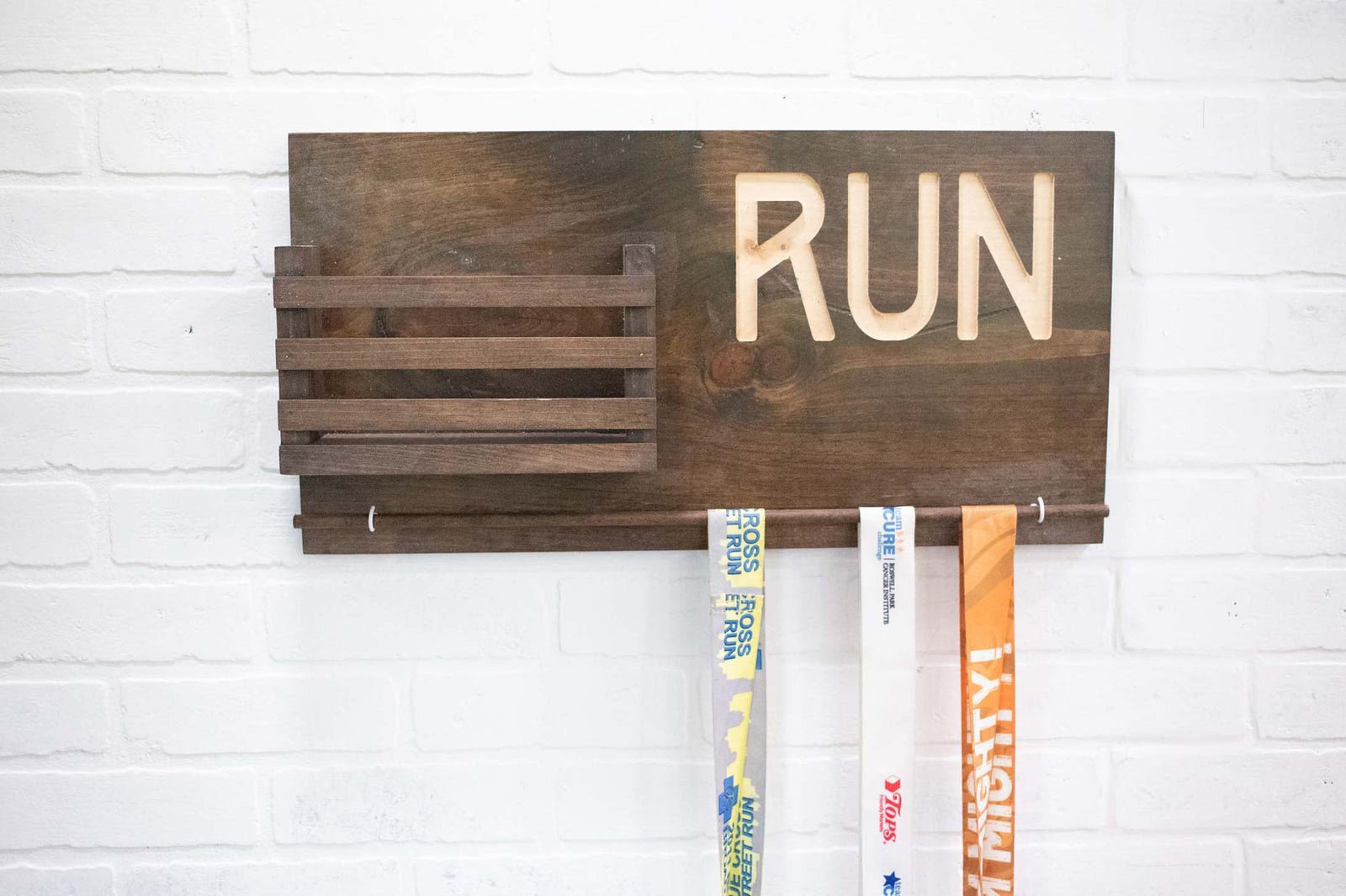 Run Race Medal Display and Bib Holder