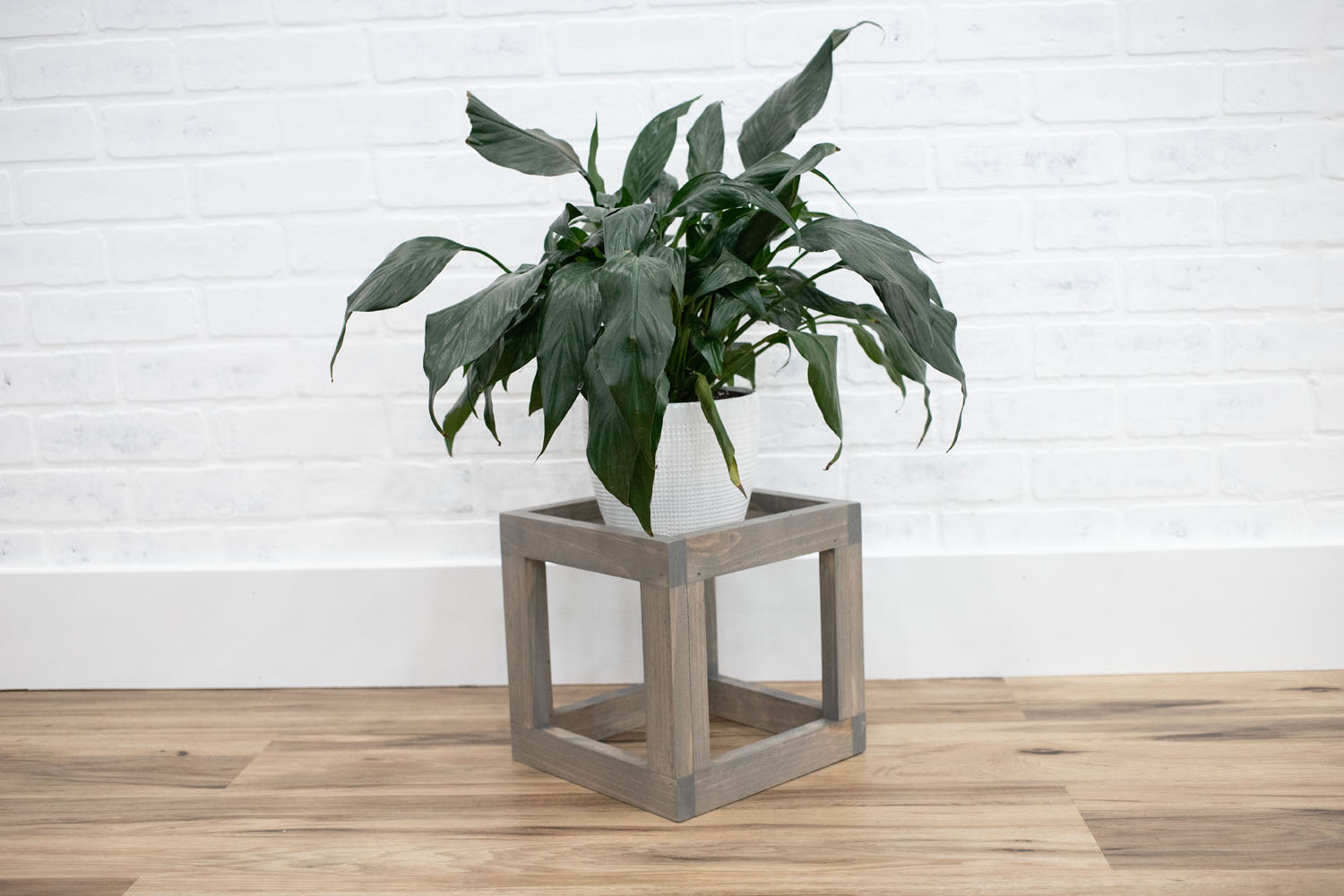 Cube Plant Stand - The McGarvey Workshop