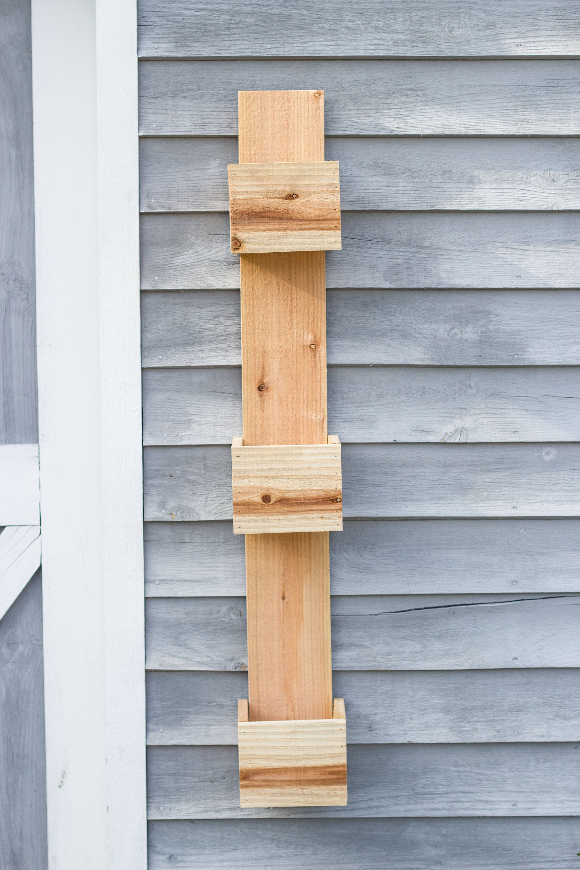cedar hanging planter Hanging Cedar Planter Special Walnut