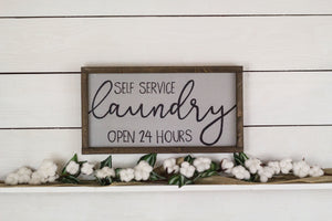 Self Service Laundry Open 24 Hours