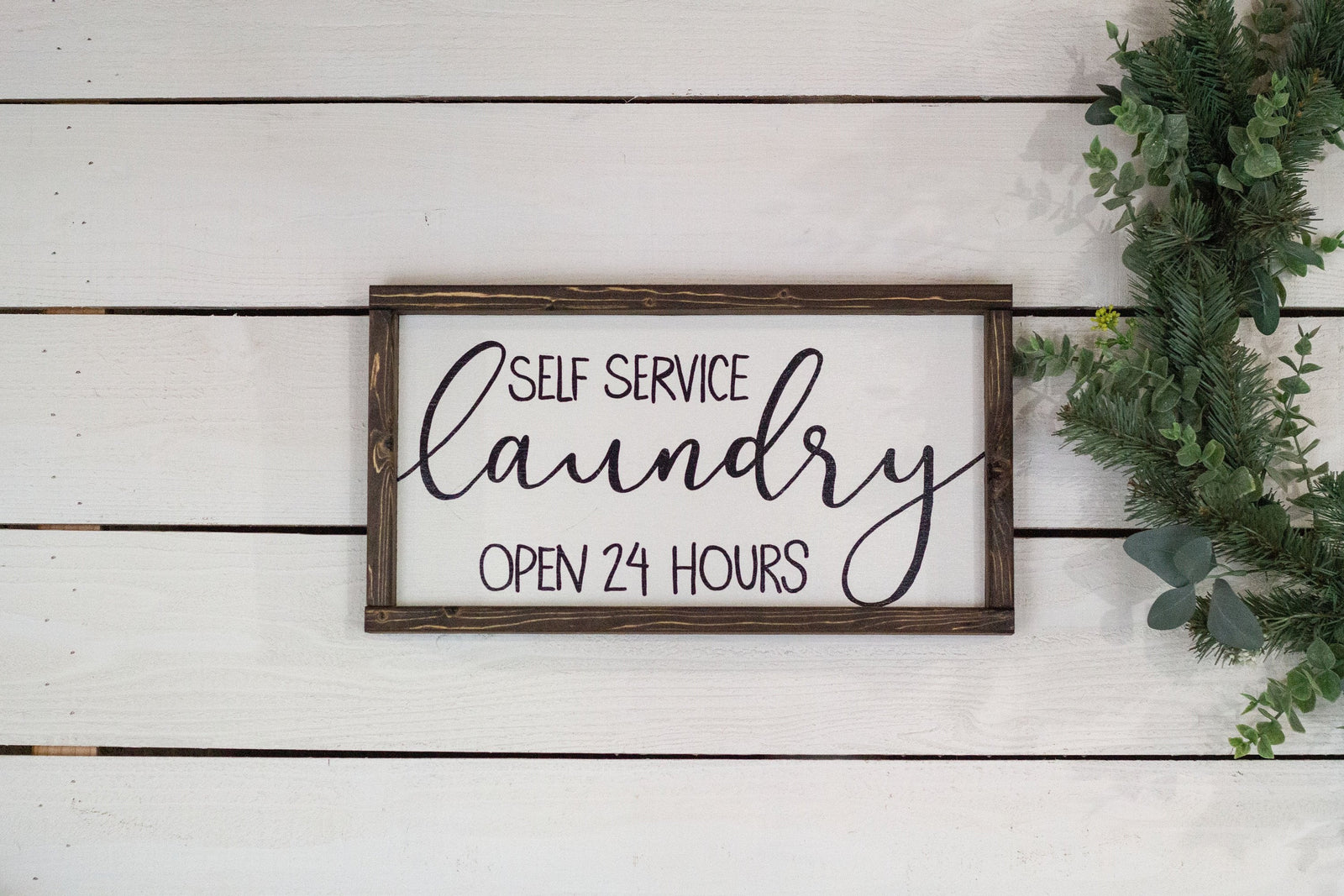 Self Service Laundry Open 24 Hours