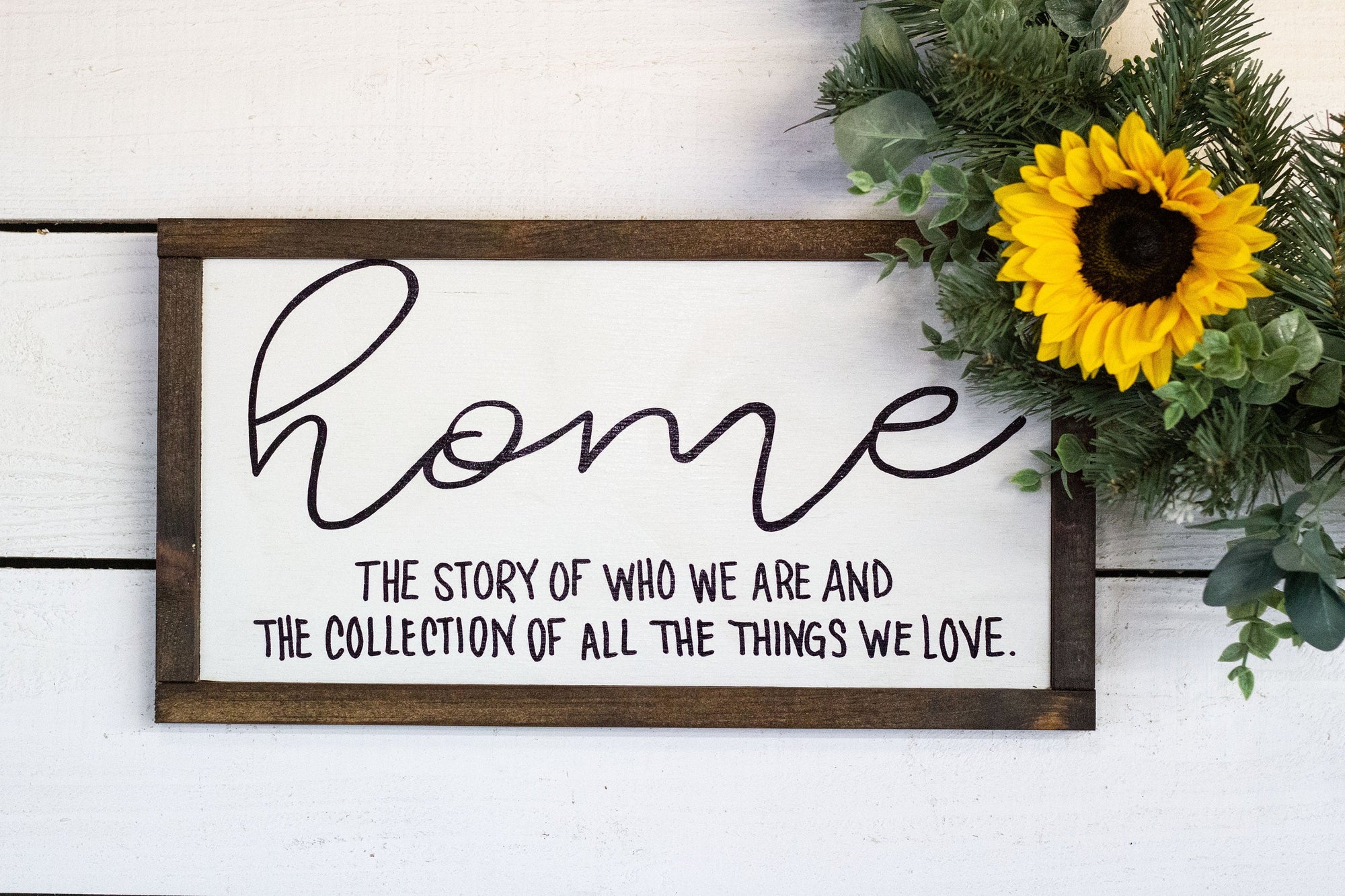 home the story of who we are and the collection of all the things we love