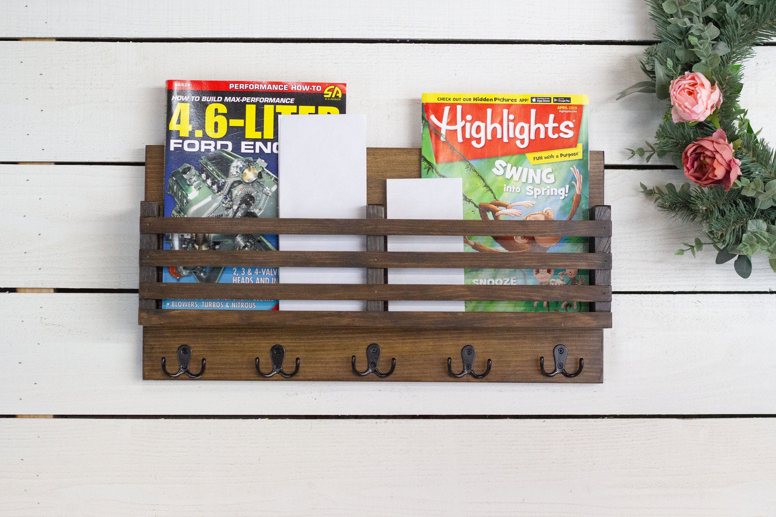 Double Mail Sorter and Key Holder