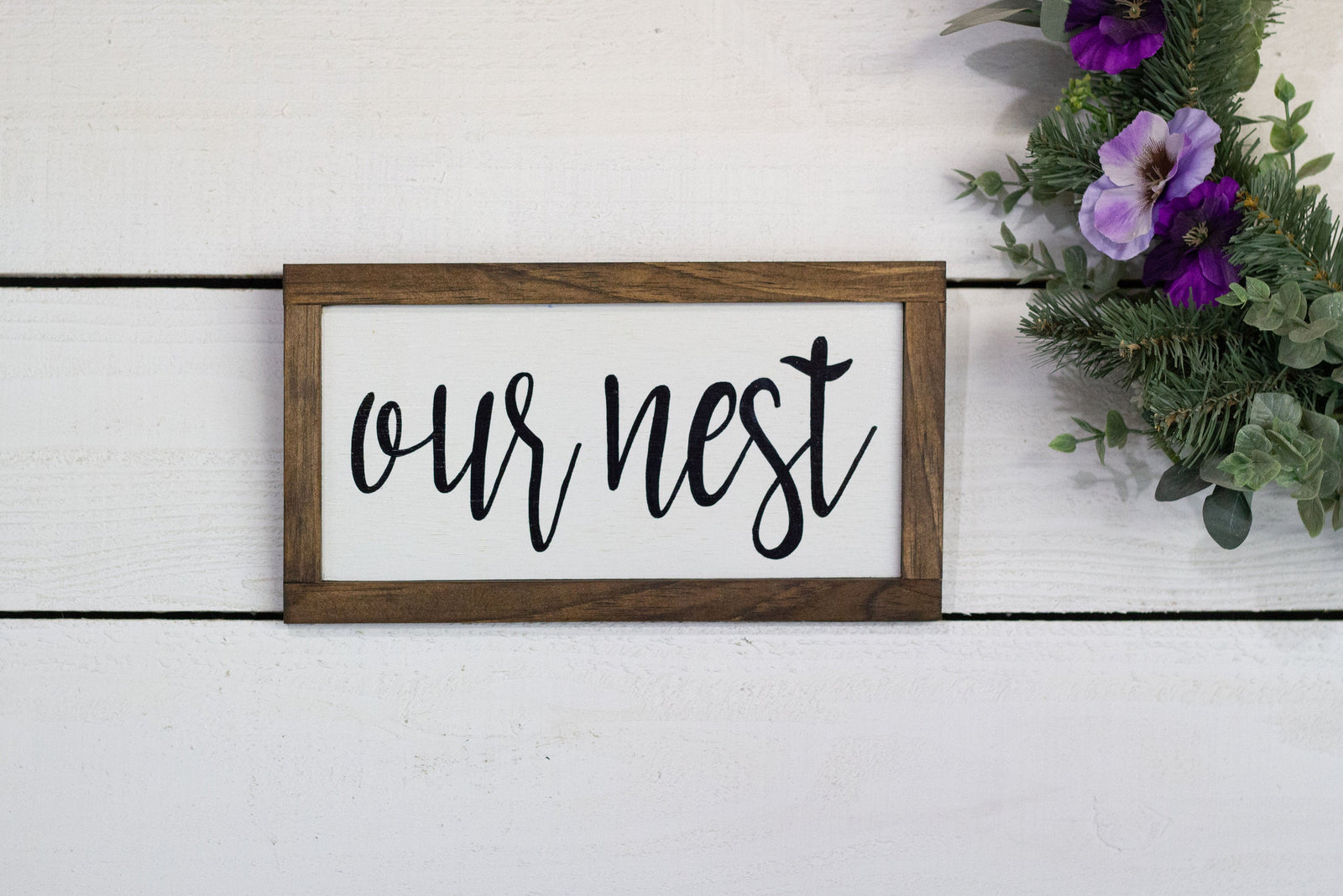 Our Nest Sign
