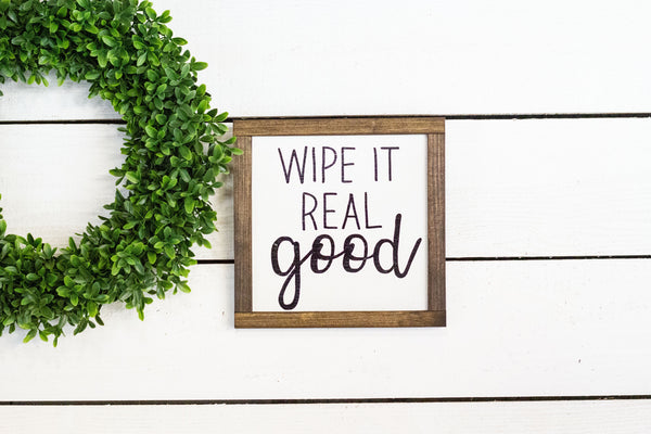 wipe it real good - The McGarvey Workshop