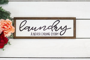 Laundry a never ending story