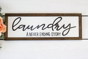 Laundry a never ending story