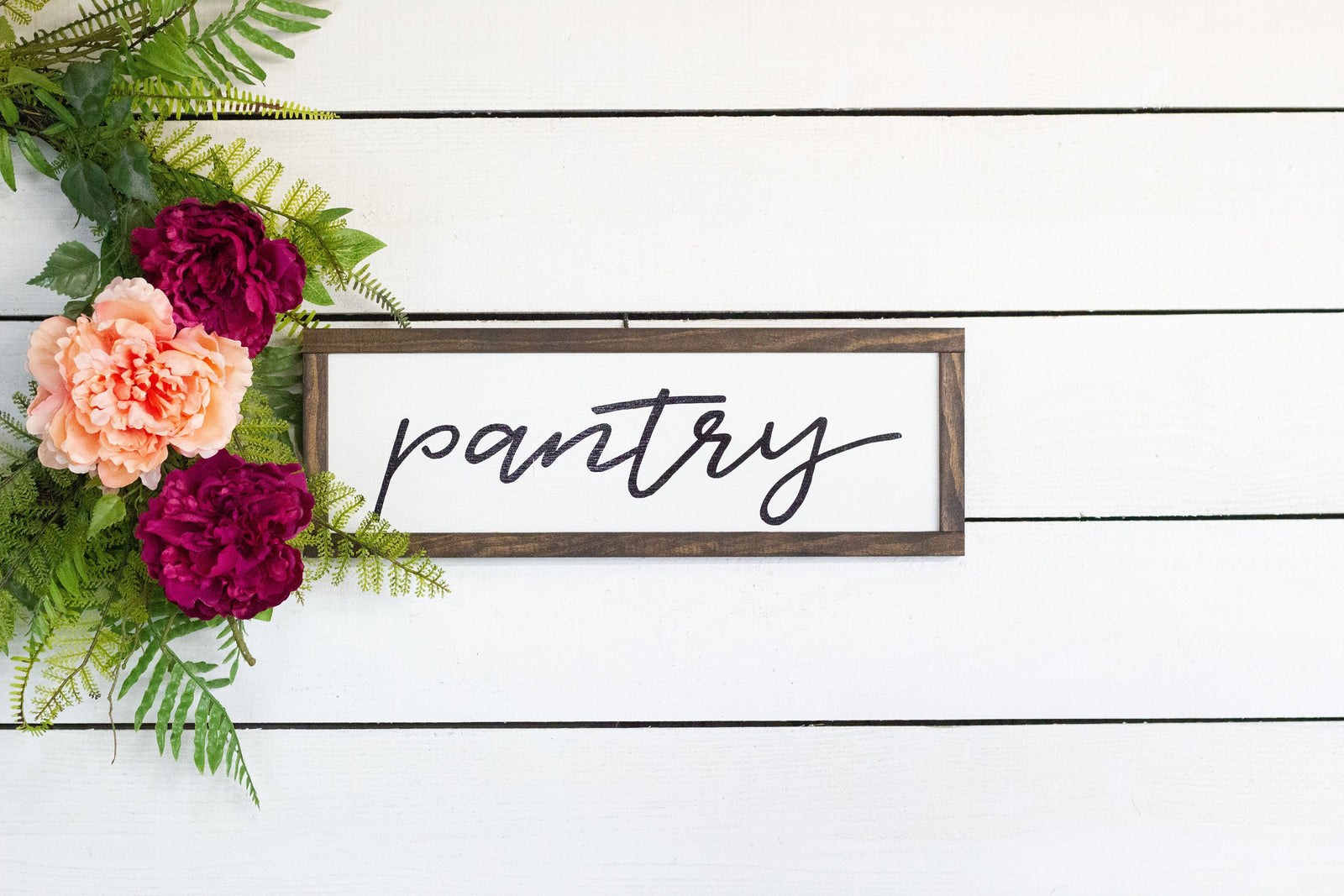 pantry wood sign