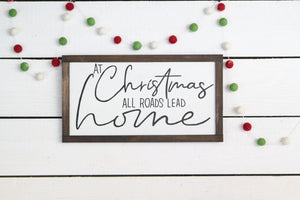 at Christmas all roads lead home