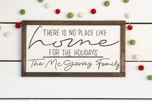 there is no place like home for the holidays