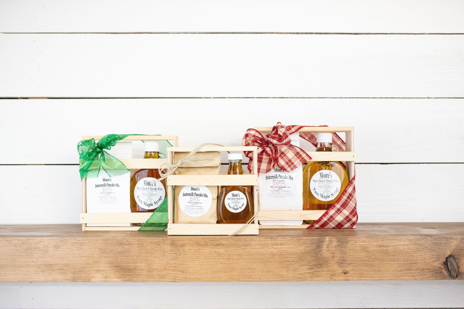 Real Maple Syrup Gift Crate