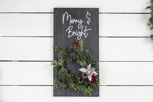 Personalized Wreath Wall Hanging