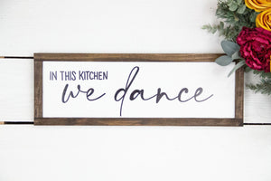 In This Kitchen We Dance Kitchen